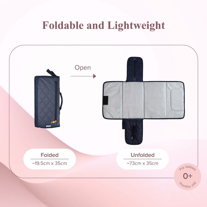 autumnz baby portable diaper changing pad hygiene mat travel friendly 宝宝外出便利替换尿不湿便携式尿布垫